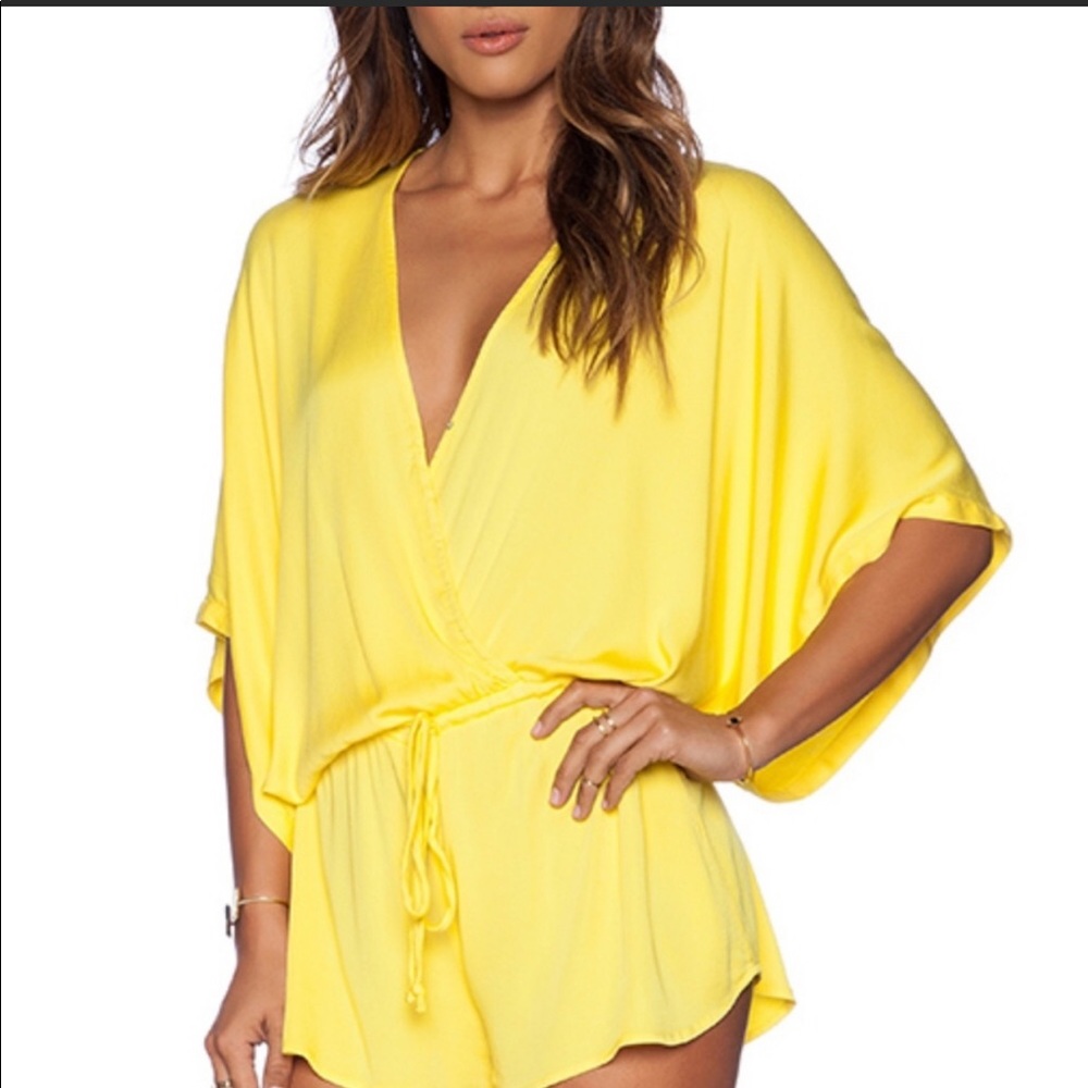YFB yellow romper